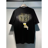 Amiri T Shirts Fashion Print Couple High Street