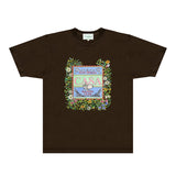 Casablanca T Shirts Fashion Print Street