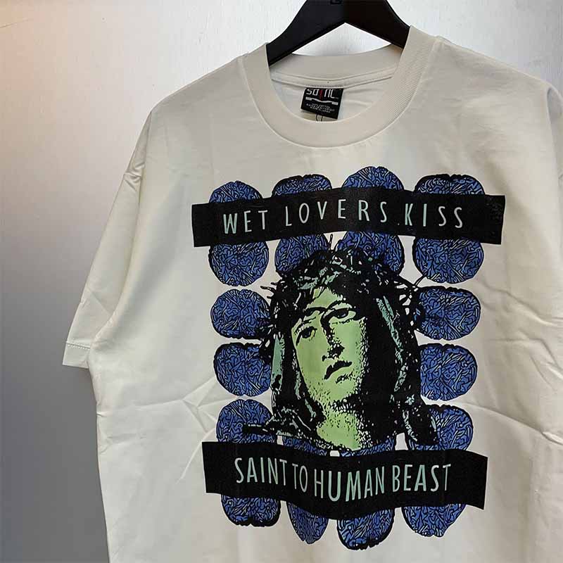 SAINT MICHAEL Vintage T Shirt Short Sleeve