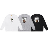 Bathing ape Crew neck sweatshirt
