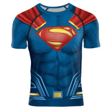 Marvel T Shirt Printed Scale Combat Clothes Marvel T-shirt Men's Short Sleeve Sports