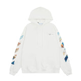 OFF WHITE Hoodie Trendy Street Style Personalized Cotton