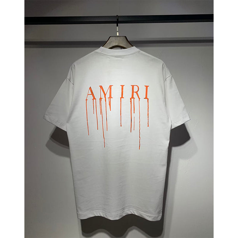 Amiri T Shirts Fashion Print Couple High Street