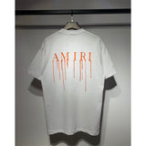 Amiri T Shirts Fashion Print Couple High Street