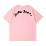 Palm Angels T Shirts Palm Angels Love Teddy Bear Printed Short Sleeve T-shirt