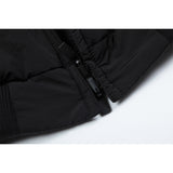 Unisex Coat FOG Loose Stand-Up Collar Filled Cotton Jacket