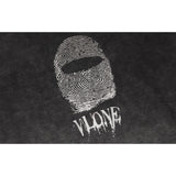 Vlone Hoodie autumn and winter fingerprint printing loose