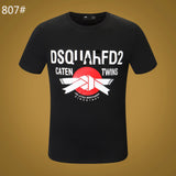 Dsq2 T Shirt Casual Sports Printed Short Sleeve Summer Men