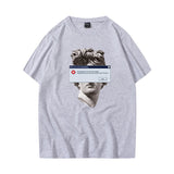 Caravaggio T-Shirts T-shirt Short Sleeve Men and Women Casual Fashionable