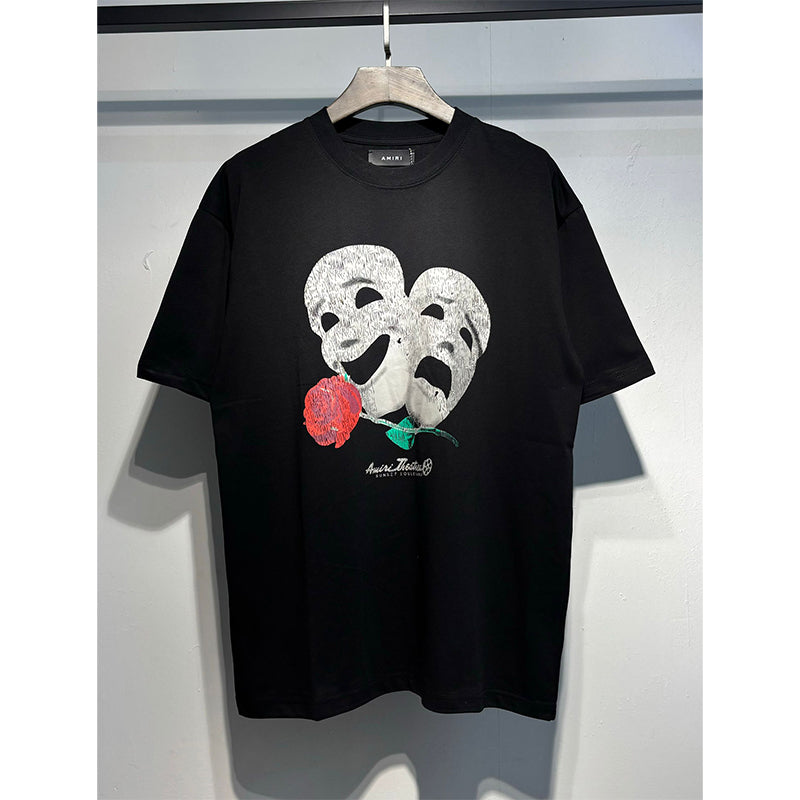 Amiri T Shirts Fashion Print Couple High Street