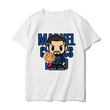 Marvel T Shirt Marvel Co-Branded T-shirt Avengers Half Sleeve