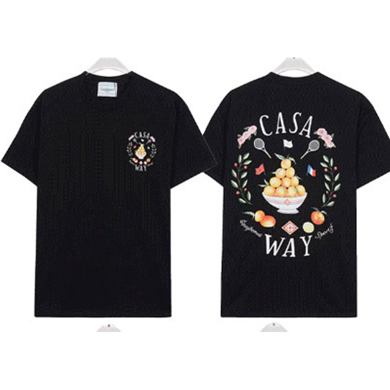 Casablanca T Shirts Rainbow Gate Alphabet