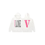 Vlone Hoodie Autumn and Winter Phosphor Big V