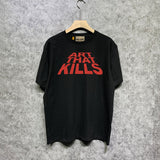 Gallery Dept T Shirt Retro Printed Loose Short-Sleeved Shirt