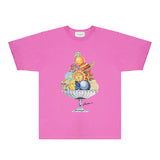 Casablanca T Shirts Fashion Print Street