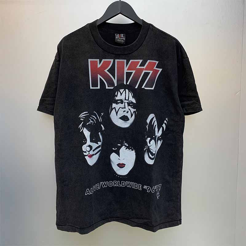 SAINT MICHAEL Vintage T Shirt Kissing Alive Worldwide 96 97 Tour Got The Best Tee Direct Spray