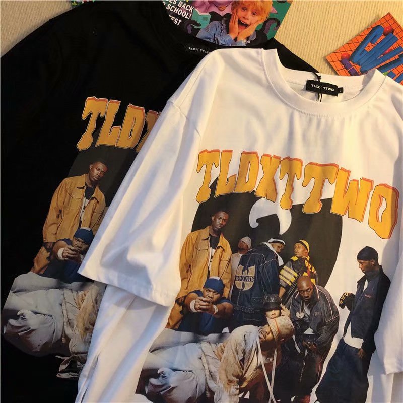 Adult Films Kanye West T Shirt Loose Base Shirt Oversize