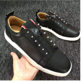Louboutin-style red bottom shoes clthick sole european station men's shoes men's sneakers sneakers british running flats