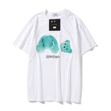 Palm Angels T Shirts Teddy Bear Printed T-shirt Loose
