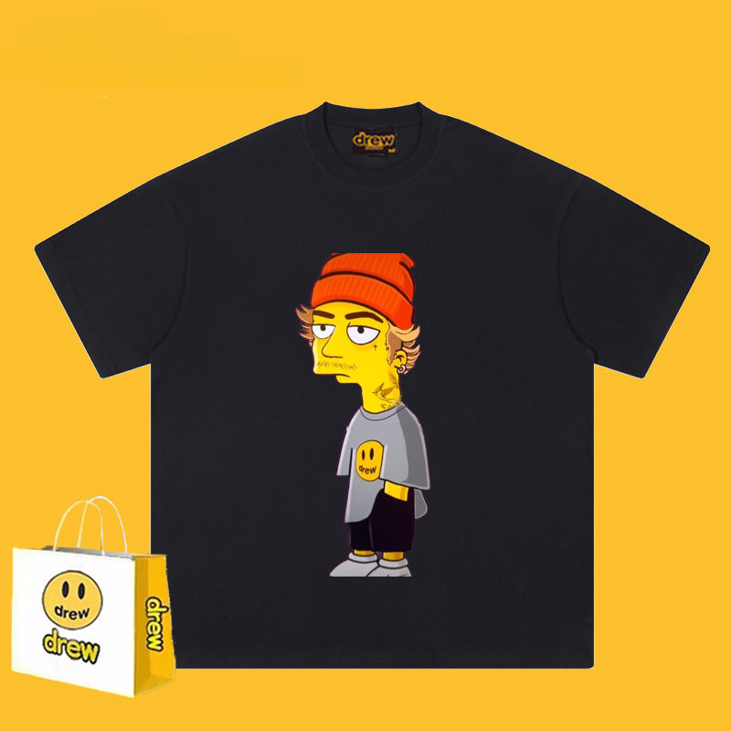 Drew T Shirts Short Sleeve Printed T-shirt Loose