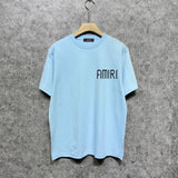Amiri t shirts spider printing short sleeve