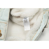 Drew House Jacket Bear Lapel Fleece Fleece Denim Jacket