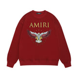 Amiri Sweatshirt Printed Trendy Pure Cotton