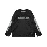 Chrome Heart Shorts Summer Sanskrit Mesh Ice Hockey Suit