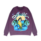 Amiri Sweatshirt Printed Trendy Pure Cotton