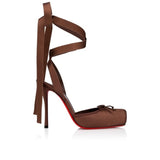 Louboutin-style red bottom shoes ballet shoes dance shoes european station cl french one-word celebrity elegant rhinestone sexy red bottom export high heels