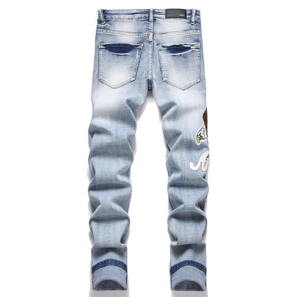 Amiri Jeans Ripped Stretch Jeans
