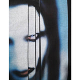 Marilyn Manson T Shirt Distressed Loose Short Sleeve T-shirt