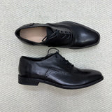 Louboutin-style red bottom shoes derby shoes menclassycl red bottom blake handmade oxford shoes thick sole business work clothing pointed thin bottom leather shoes