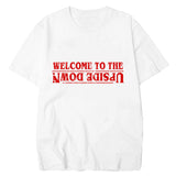 Stranger Things T Shirt Stranger Things Spring Summer round Neck Short Sleeves Men's Casual T-shirt