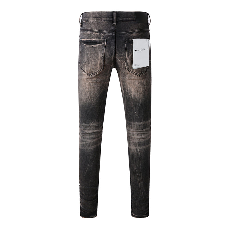 Purple Brand Jeans Pure Cotton High Street Trend