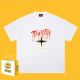 Drew T Shirts Short Sleeve Earth Print T-shirt