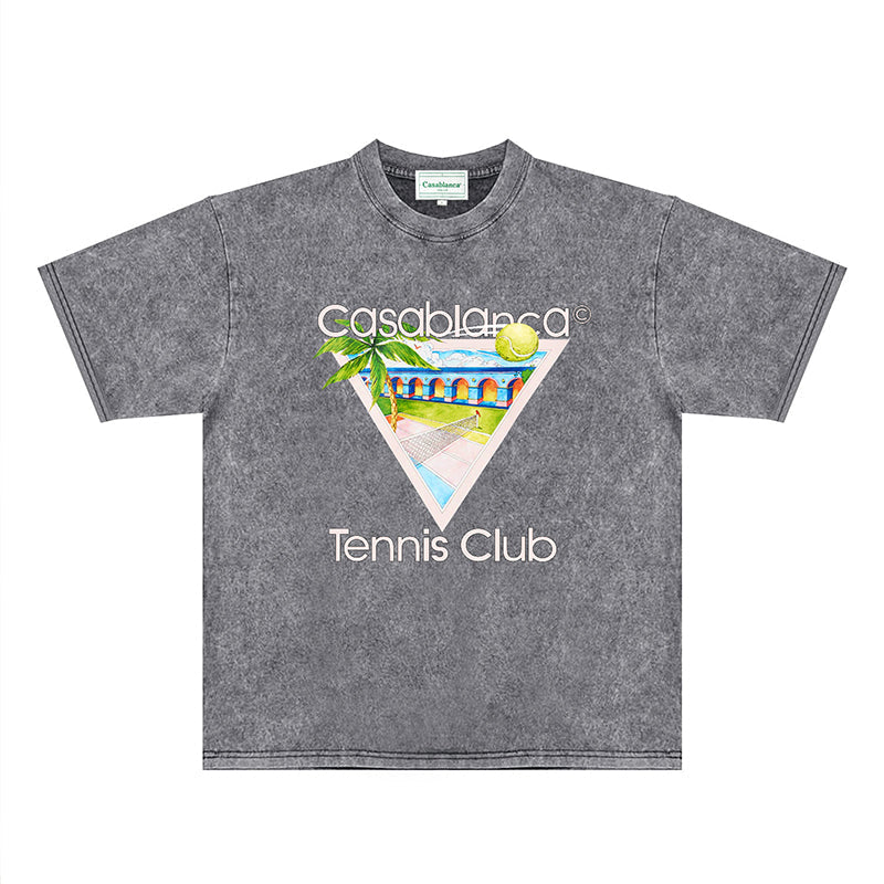 Casablanca Distressed T-Shirt