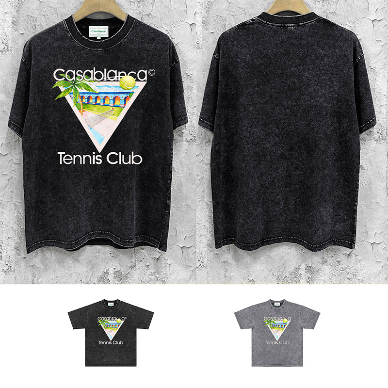 Casablanca Distressed T-Shirt