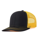 Trendy flat brimmed hat breathable