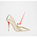 Louboutin-style red bottom shoes popular anchor cl studded red bottom shoes pointed toe cm high heels autum work export style women's shoes