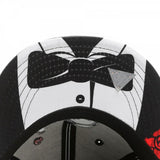 Trendy flat brimmed hat la familia sunshade breathable for men and women
