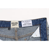 Gallery Dept Denim Shorts gradual change