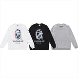Bathing ape Crew neck sweatshirt