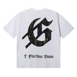 Godspeed T Shirts Skull Landscape Printing Cotton Casual Short Sleeves Men and Women