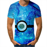 Men and Women Pokemon Pikachu T Shirt 3D Digital Printing Men's Summer T-shirt