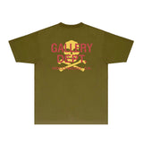 Gallery Dept T Shirt Retro Printed Loose Short-Sleeved Shirt