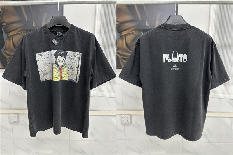 Mens Vintage T-Shirts Saint Michael Animated Patterns