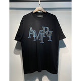 Amiri T Shirts Fashion Print Couple High Street
