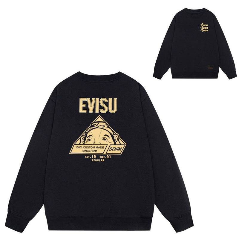 Evisu Sweatshirts Loose Unisex Sweater