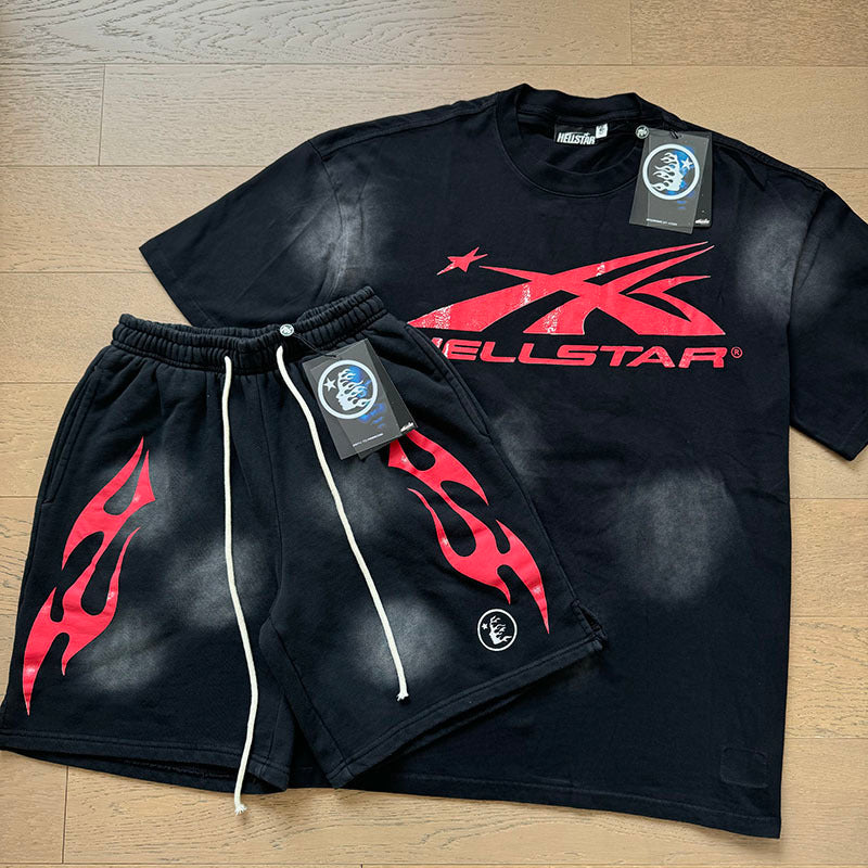 HS T-Shirt And Shorts Two-Piece Set